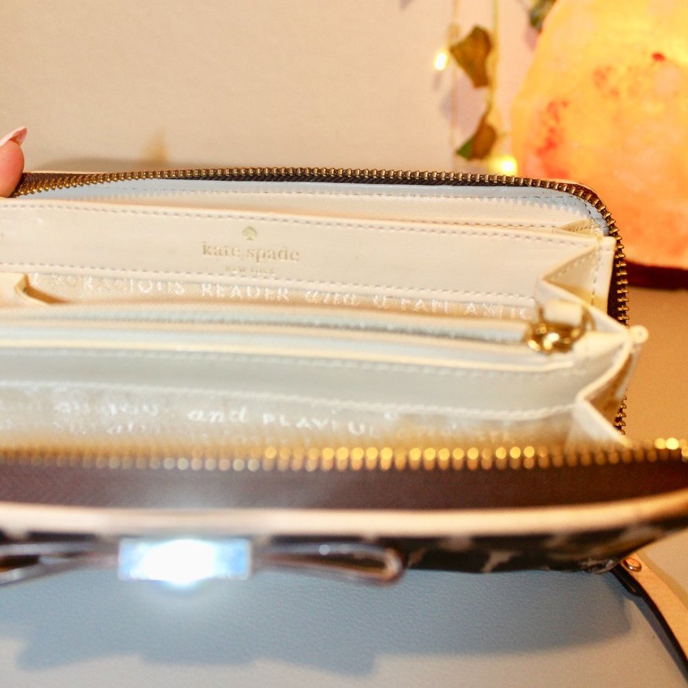 KATE SPADE CHEETAH WALLET - Picture 5 of 6